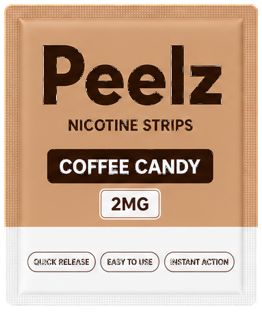 Peelz Coffee Candy 2 mg packet