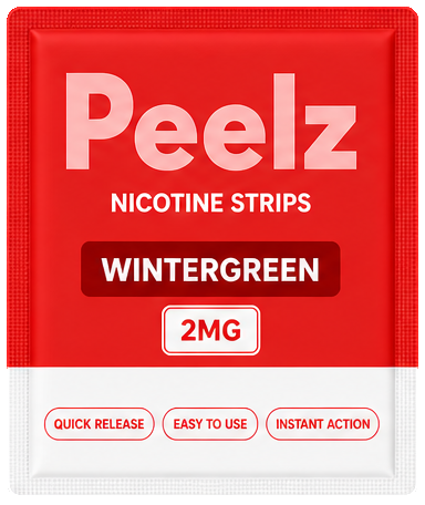 Peelz Wintergreen 2 mg packet